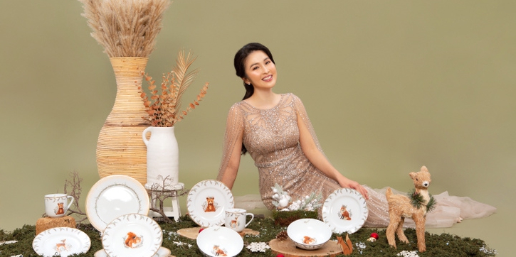 Kolaborasi ZEN Tableware X Sandra Dewi Beri Kehangatan di Rumah Anda