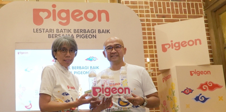 Hari Batik Nasional, Pigeon Luncurkan Botol Motif Batik Terbaru