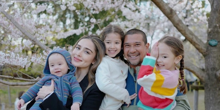 Potret Kebersamaan Keluarga Yasmine Wildblood dan Abi Yapto