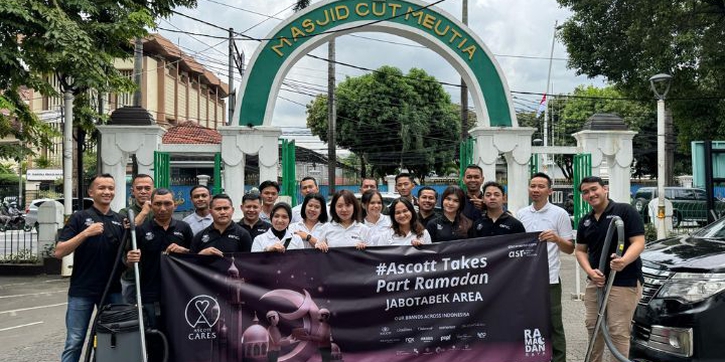 Ascott Kuningan Jakarta dan Somerset Grand Citra Jakarta Rayakan Ramadan di Masjid Cut Meutia