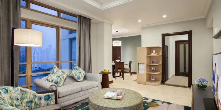 Staycation di Somerset Grand Citra, Serviced Apartment Ramah Anak di Jakarta