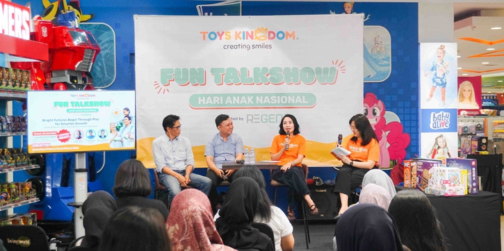 Toys Kingdom dan REGENE Kenalkan Cara Personal untuk Dukung Tumbuh Kembang Anak