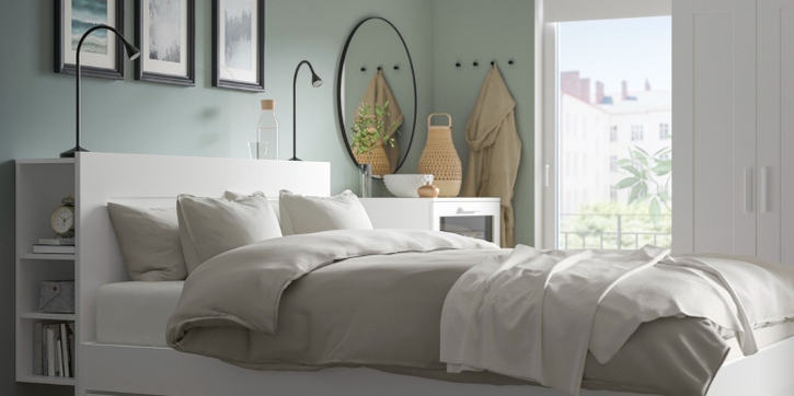 Inspirasi Kamar Tidur Rapi dan Nyaman dengan Tempat Penyimpanan Maksimal dari IKEA