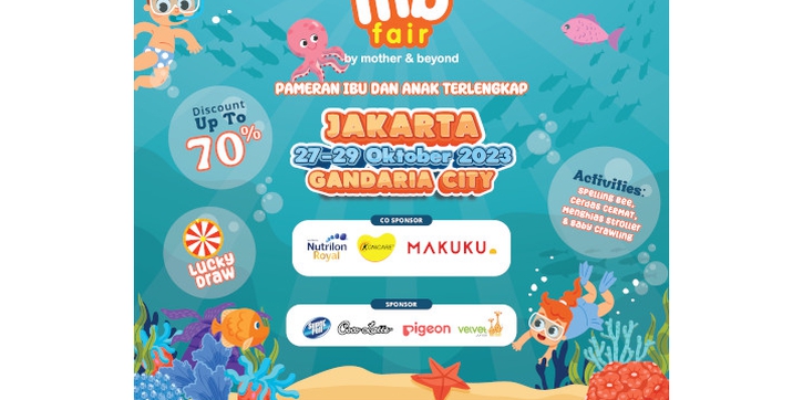 Get Ready, Moms! MB Fair Jakarta Siap Digelar di Gandaria City