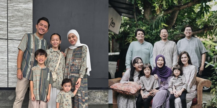 Potret Keluarga Artis Rayakan Idul Fitri 2024