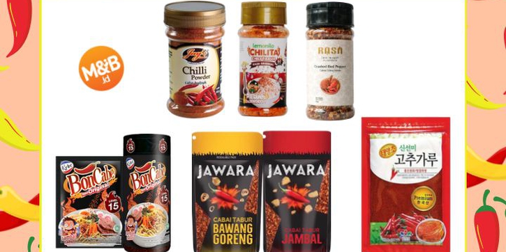 Rekomendasi 7 Merek Cabe Bubuk Pedas Terbaik