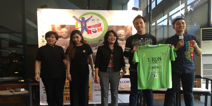 Lari Amal untuk Edukasi Kanker Anak