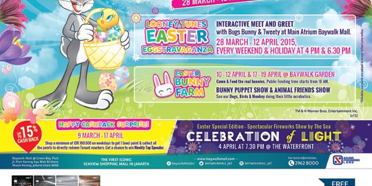 Rayakan Paskah Bersama Keluarga di Mall