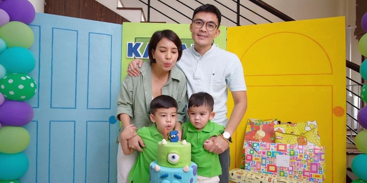 Momen Perayaan Ulang Tahun Kanaka, Anak Sulung Tya Ariestya