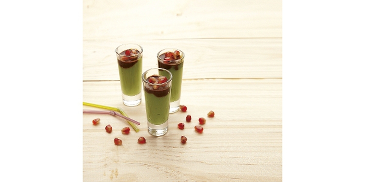 Green and Choco Shots
