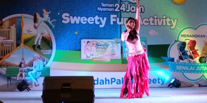 Belly Dance Seru untuk Ibu Hamil di M&B Fair Hari Ini