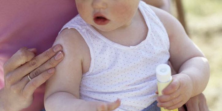 Bekas Gigitan Nyamuk di Kulit Si Kecil