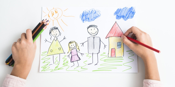 Moms, Kenali Arti di Balik Gambar Anak