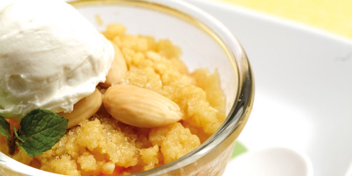 Peach and Apple Cobbler