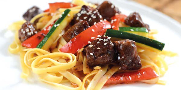 Teriyaki Beef Pasta