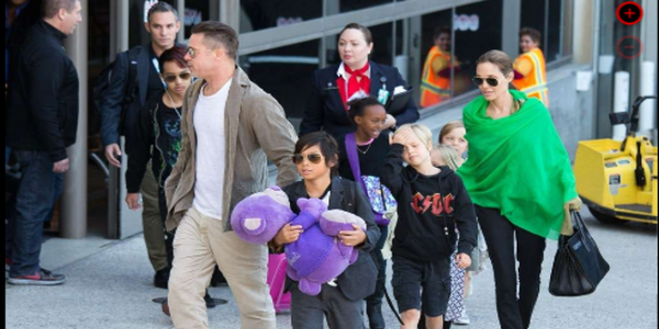 Kekerasan pada Anak Picu Perceraian Brangelina?