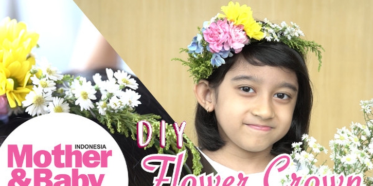 Art & Craft: Mahkota Bunga untuk Anak Perempuan