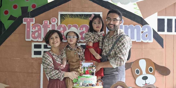 Potret Kebersamaan Anak Kembar Surya Saputra dan Cynthia Lamusu