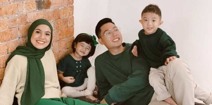 Potret Kekompakan Keluarga Nycta Gina dan Rizky Kinos
