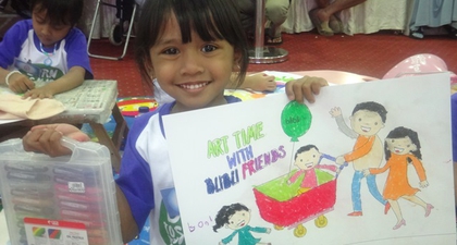Bertabur Hadiah di M&B Fair 2014