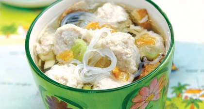 Fish Meatball Soup