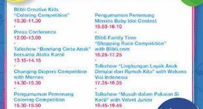 M&B Fair Bandung Day 2 : Acara Hari Ini