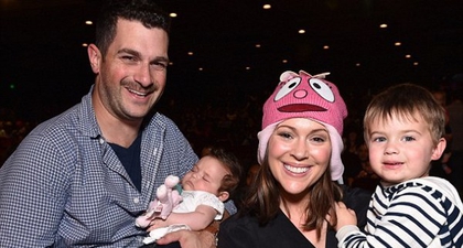 Alyssa Milano Tampil Bersama Si Kecil