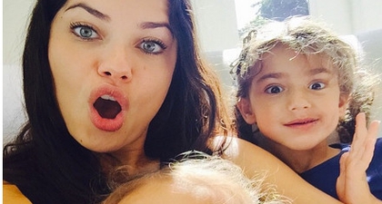Aktivitas Seru Bersama Si Kecil ala Supermodel Adriana Lima