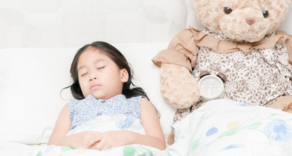 Ketika Balita Tidur Mendengkur