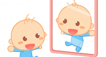 Si Kecil Suka Bercermin? Ini 5 Manfaat Bercermin untuk Bayi