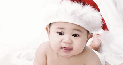 Topi Santa Buatan Ibu