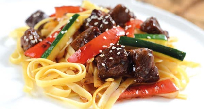 Teriyaki Beef Pasta