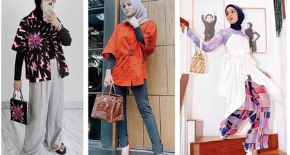 Ide OOTD Hijab Keren dengan Baju Lengan Pendek ala Hijabers