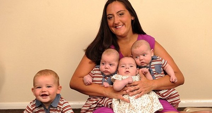 Lahirkan 4 Anak Kurang dari Setahun