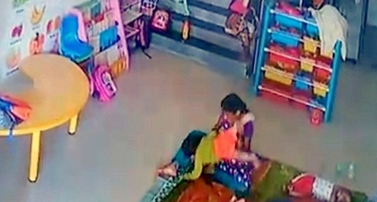 Bayi Disiksa Staf Daycare Hingga Tengkoraknya Retak