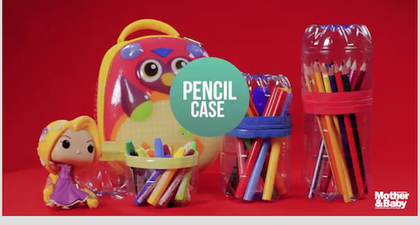 DIY Tempat Pensil dari Botol Bekas