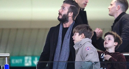 David Beckham Bonding dengan Anak-anak