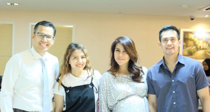 Olla Ramlan Lakukan Check Up Jelang Persalinan