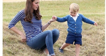 Saat Santai Kate Middleton & Pangeran George