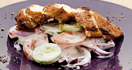 Pan Fried Mediterranean Chicken