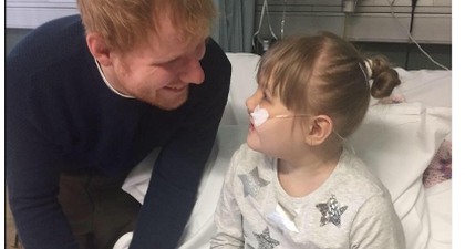 Ed Sheeran Membuat Impian Gadis Kecil Ini Terwujud
