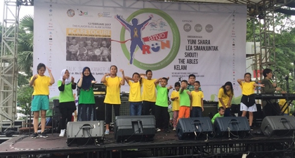 Hujan Tidak Hentikan Serunya Anyo Run 2017