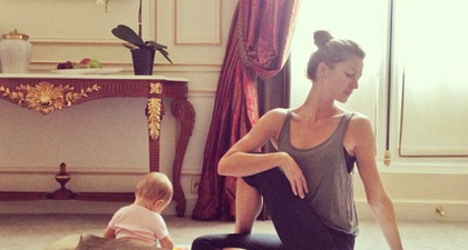 Gisele Bunchen Ajarkan Anak Hidup Sehat