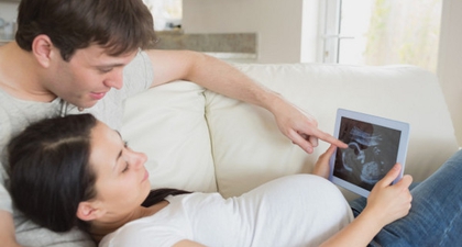 Foto USG Membangkitkan Mental Sang Ayah