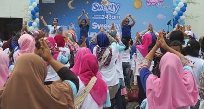 Senangnya Olahraga Bersama Si Kecil di M&B Fair 2018