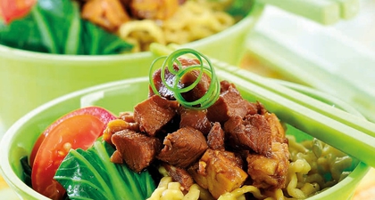 Mi Ayam Pangsit Tempe