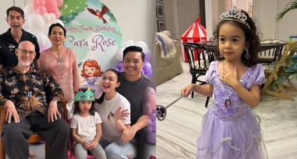 Momen Ulang Tahun Cara Rose, Putri Rianti Cartwright dan Cas Alfonso