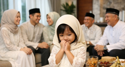 7 Cara Agar Anak Tak Malu Bertemu Banyak Saudara saat Lebaran
