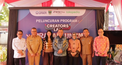 Tokopedia, TikTok Shop, KemenUMKM Latih UMKM Jualan Lewat Creators Lab