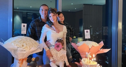 Potret Bahagia Keluarga Mikaila Patritz dan Muhammad Fardhan